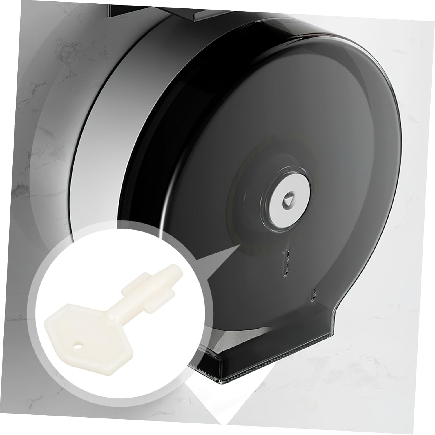 3-Pack Plastic Toilet Paper Dispenser Keys for Commercial Use