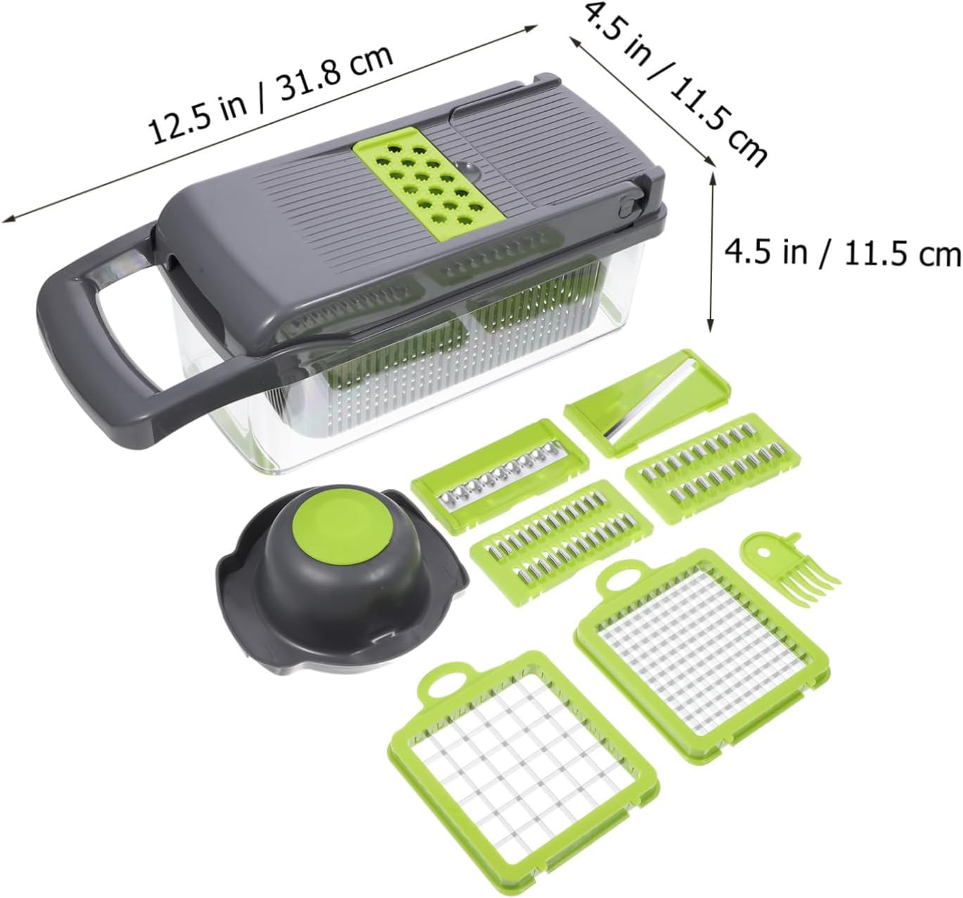 7 in 1 Vegetable Slicer with anti-slip