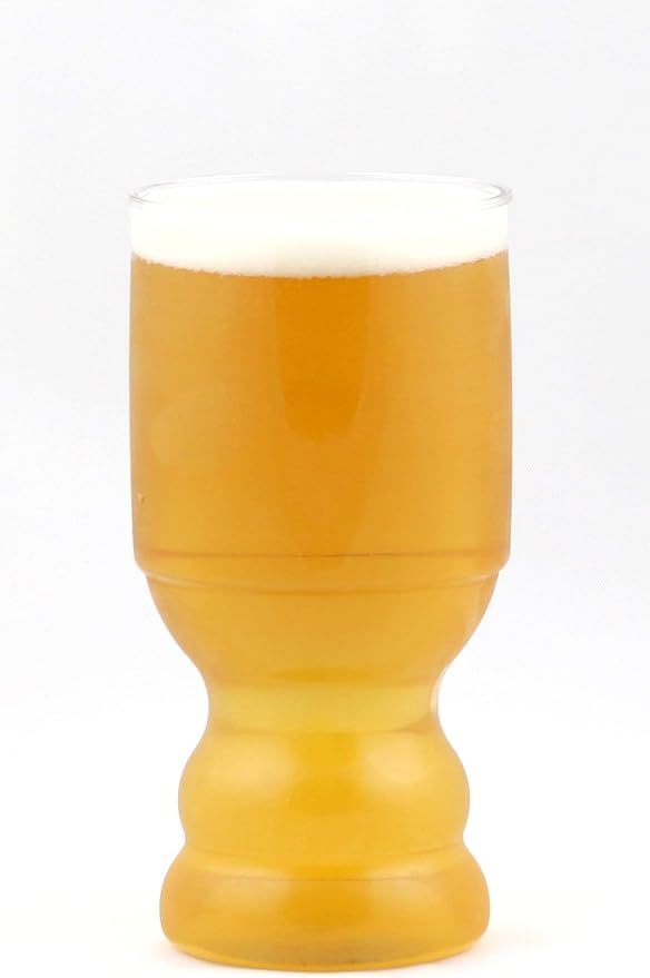 BCups Lager Outdoor Plastic Craft Beer Cups, BPA & BPS-free (4-Pack)