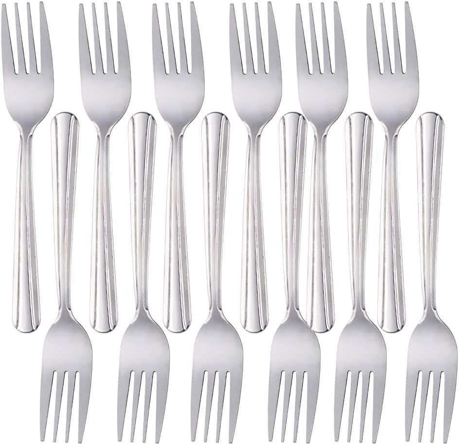 Stainless Steel Dinner Fork Set Perfect for Hosting and Everyday Use