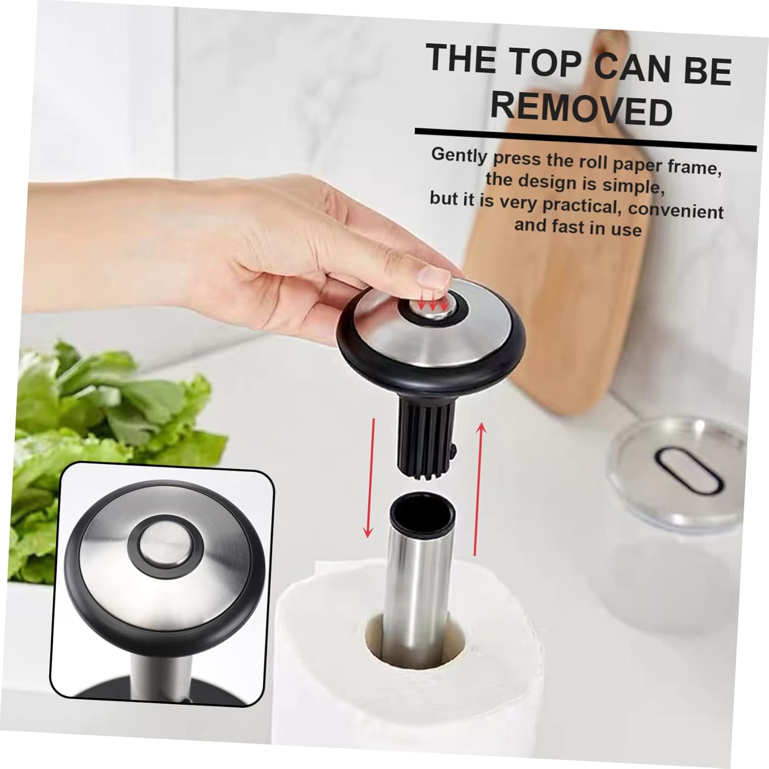Stylish Kitchen Napkin Tissue Rack for Bathroom