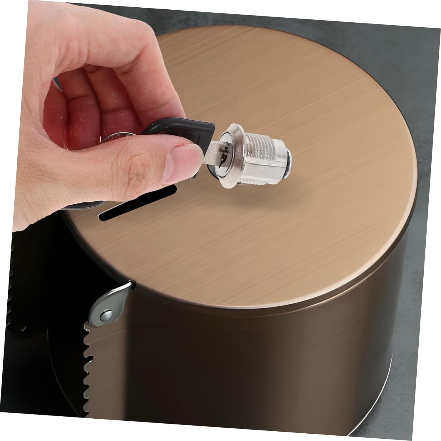 GARVALON Commercial Toilet Paper Dispenser Key with Stainless Steel Security