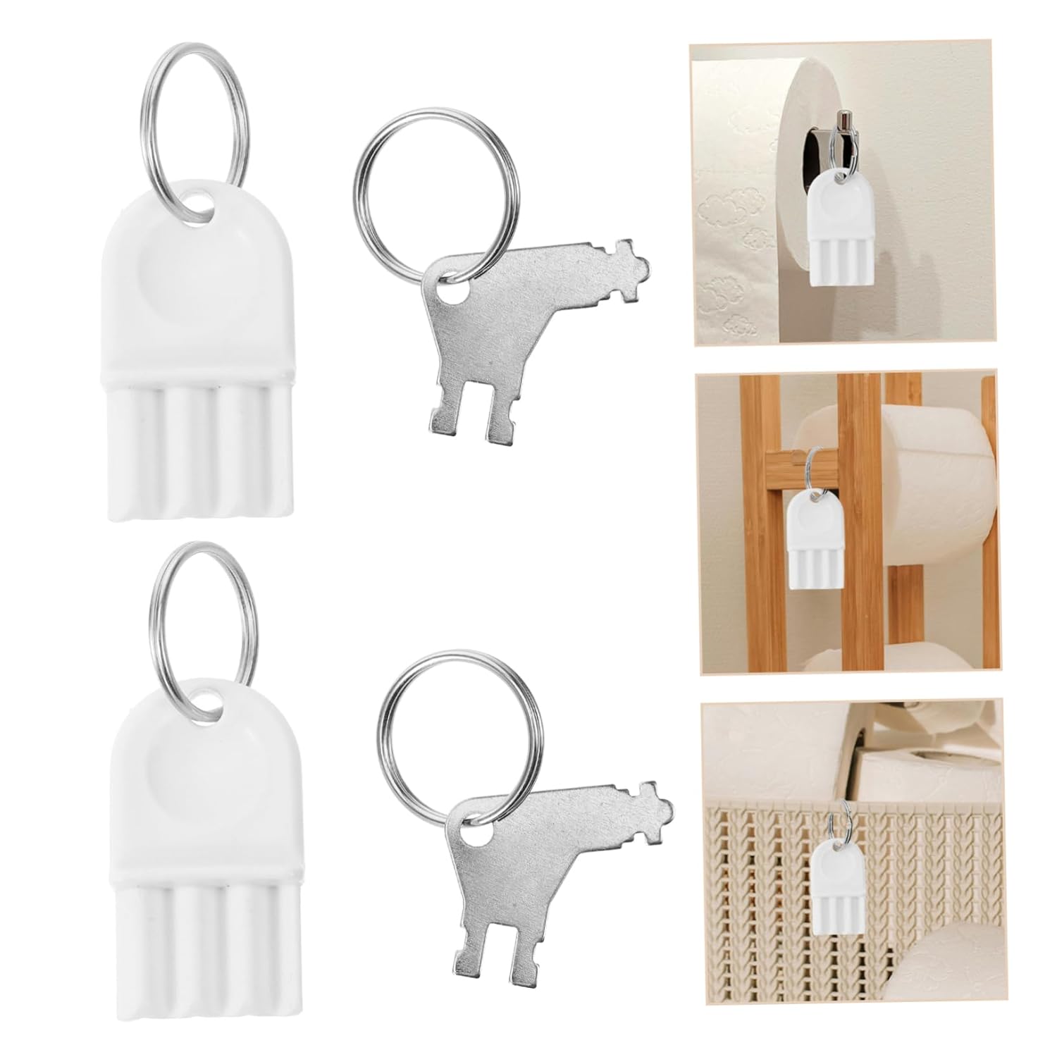 5 Sets Paper Towel Dispenser Key Replacement
