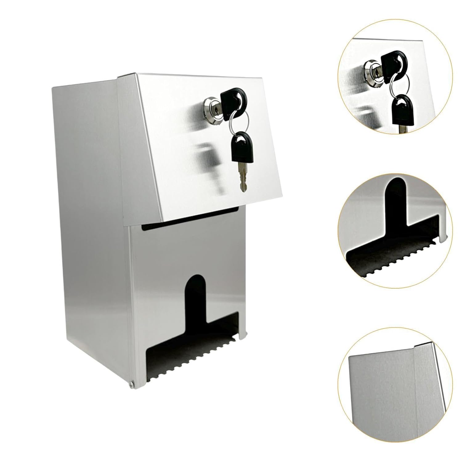 Commercial Toilet Tissue Dispenser with 2 Roll Capacity