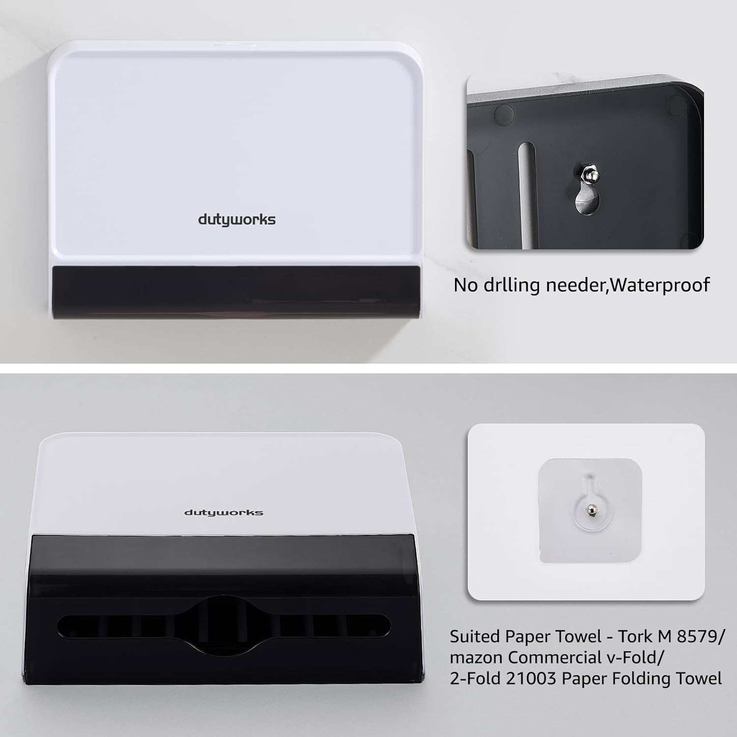 DuttyWorks Multifold Towels Dispenser Bracket