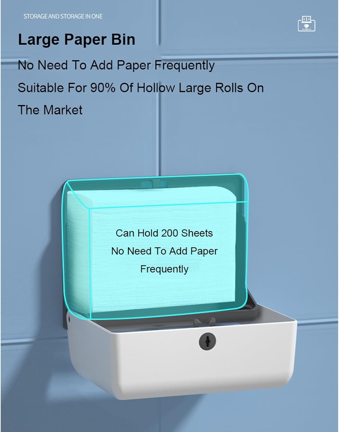 Ultimate Space-Saving Wall-Mounted Paper Towel Holder