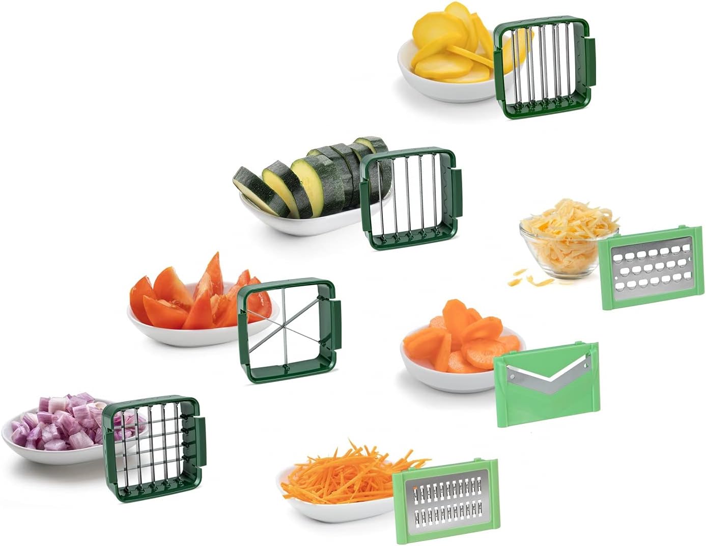 Nicer Dicer Quick Professional - Multifunctional Kitchen Slicer for Veggies Fruits