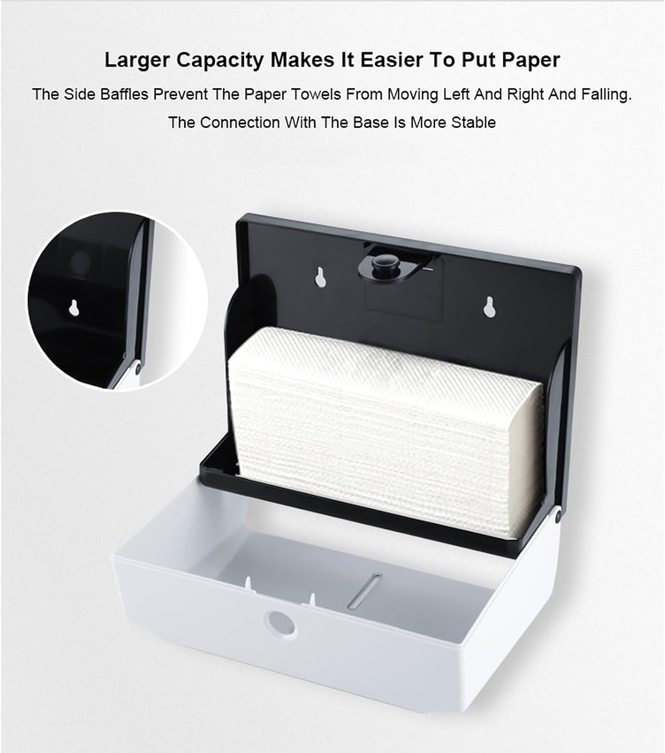 Multifold Paper Towel Dispenser Wall-Mounted