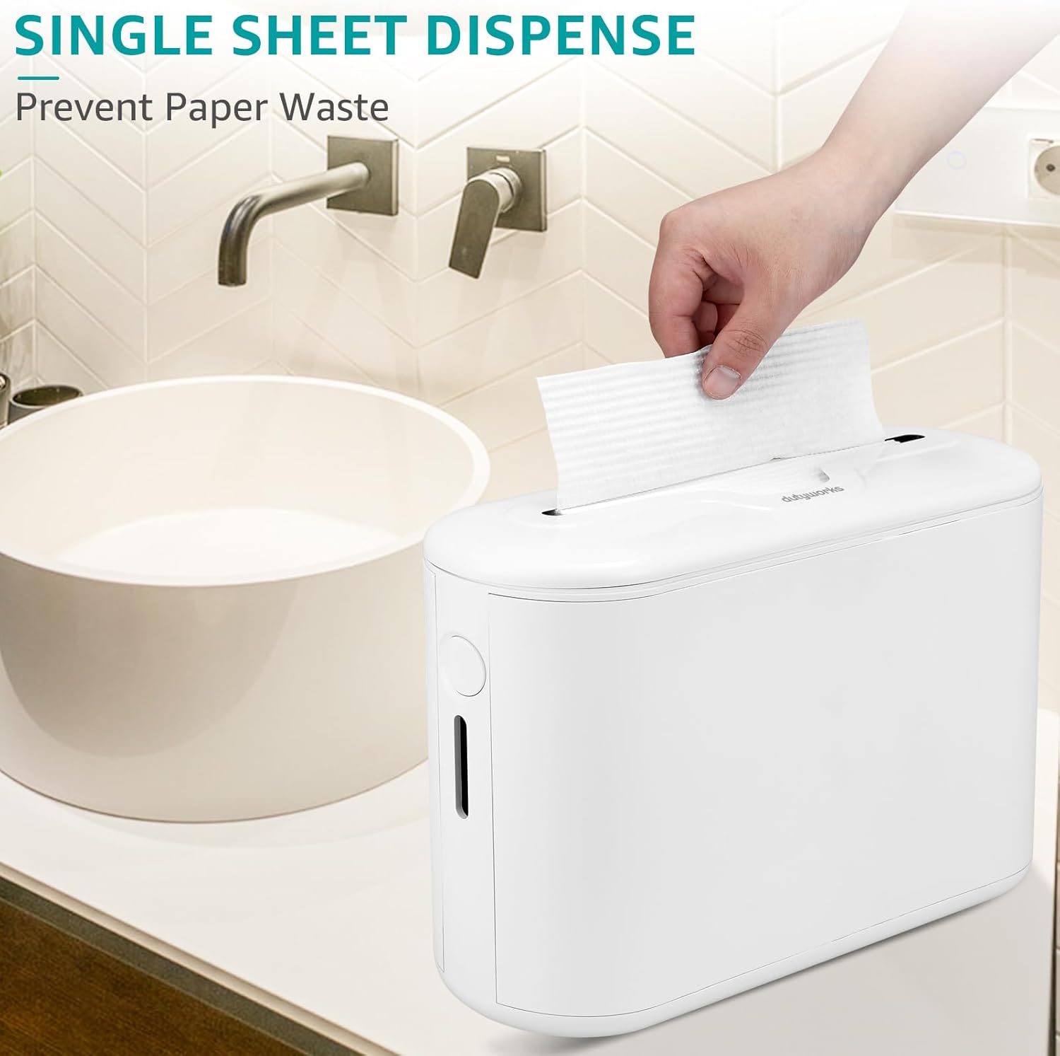 DUTYWORKS Multifold Paper Towel Dispenser Compact Durable