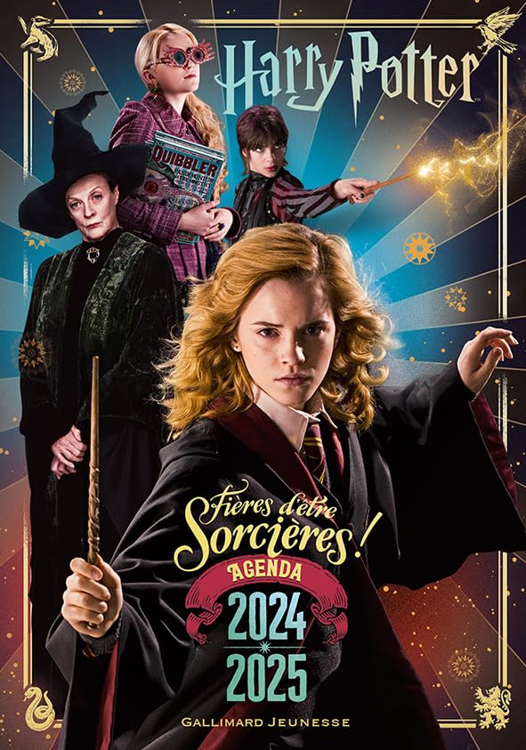 AGENDA OFFICIEL HARRY POTTER 2024-2025: FIERES D'ETRE SORCIERES