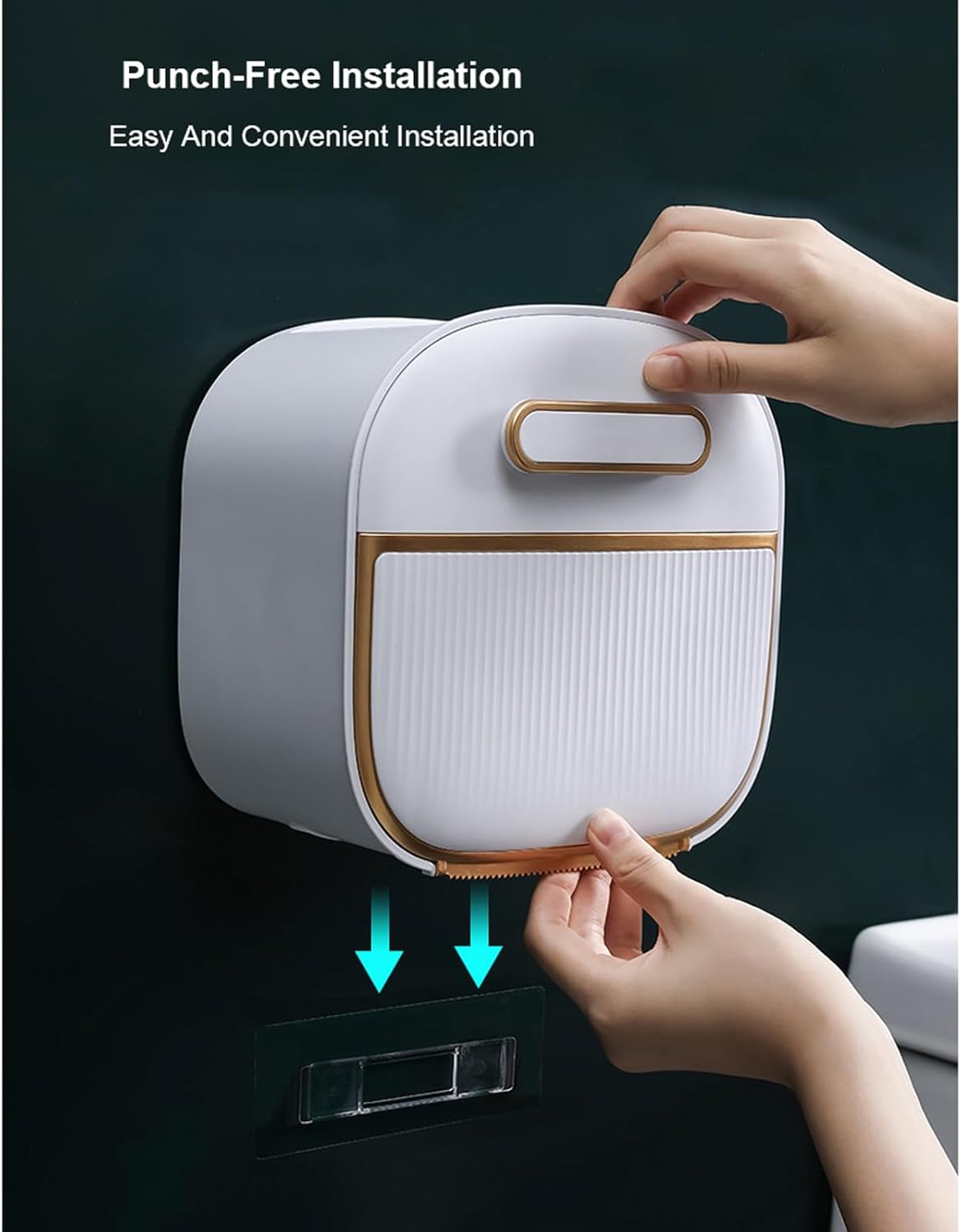 Space-Saving Wall-Mounted Multifold Paper Towel Dispenser