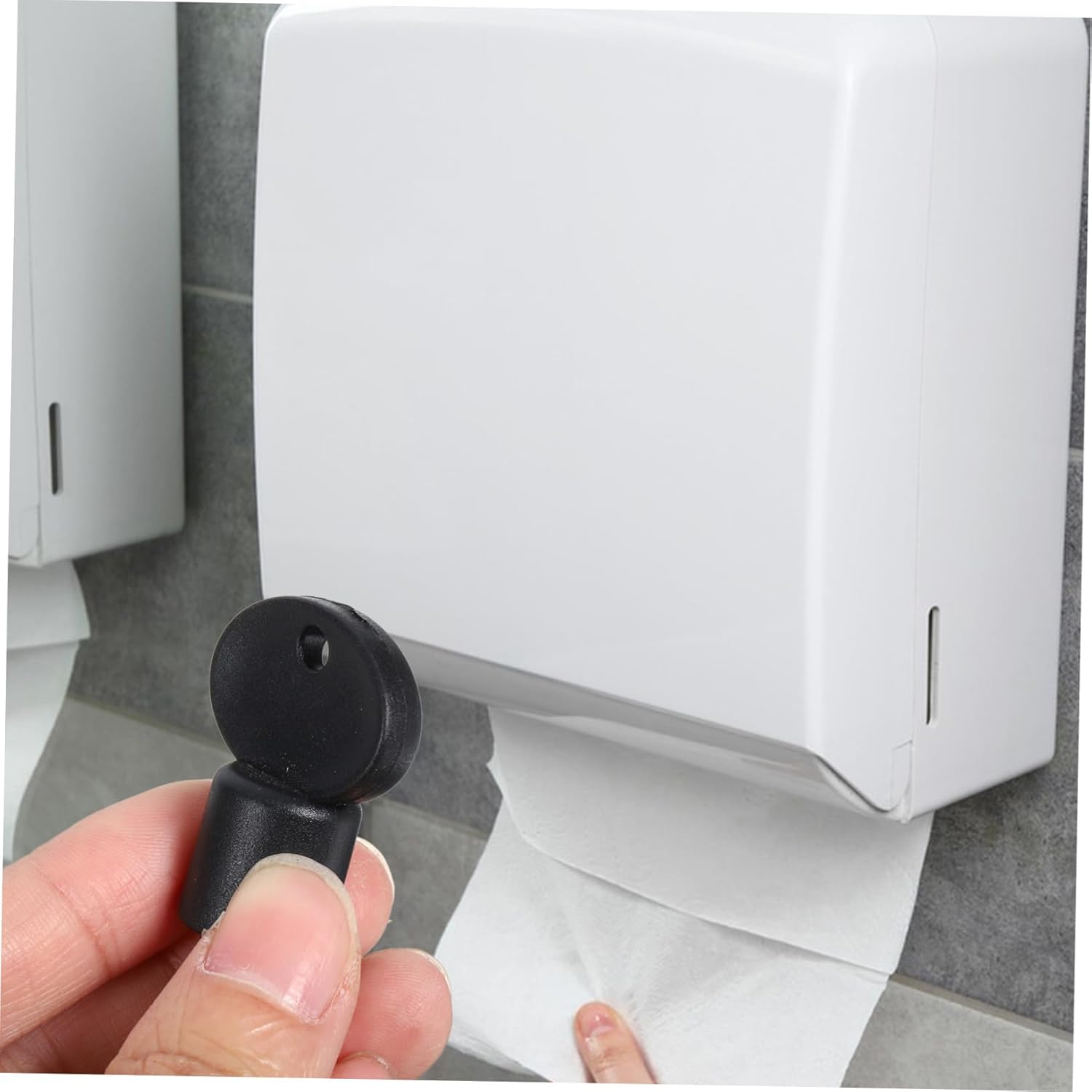 Commercial Toilet Paper Dispenser Key Replacement Sturdy Stylish Quick Access