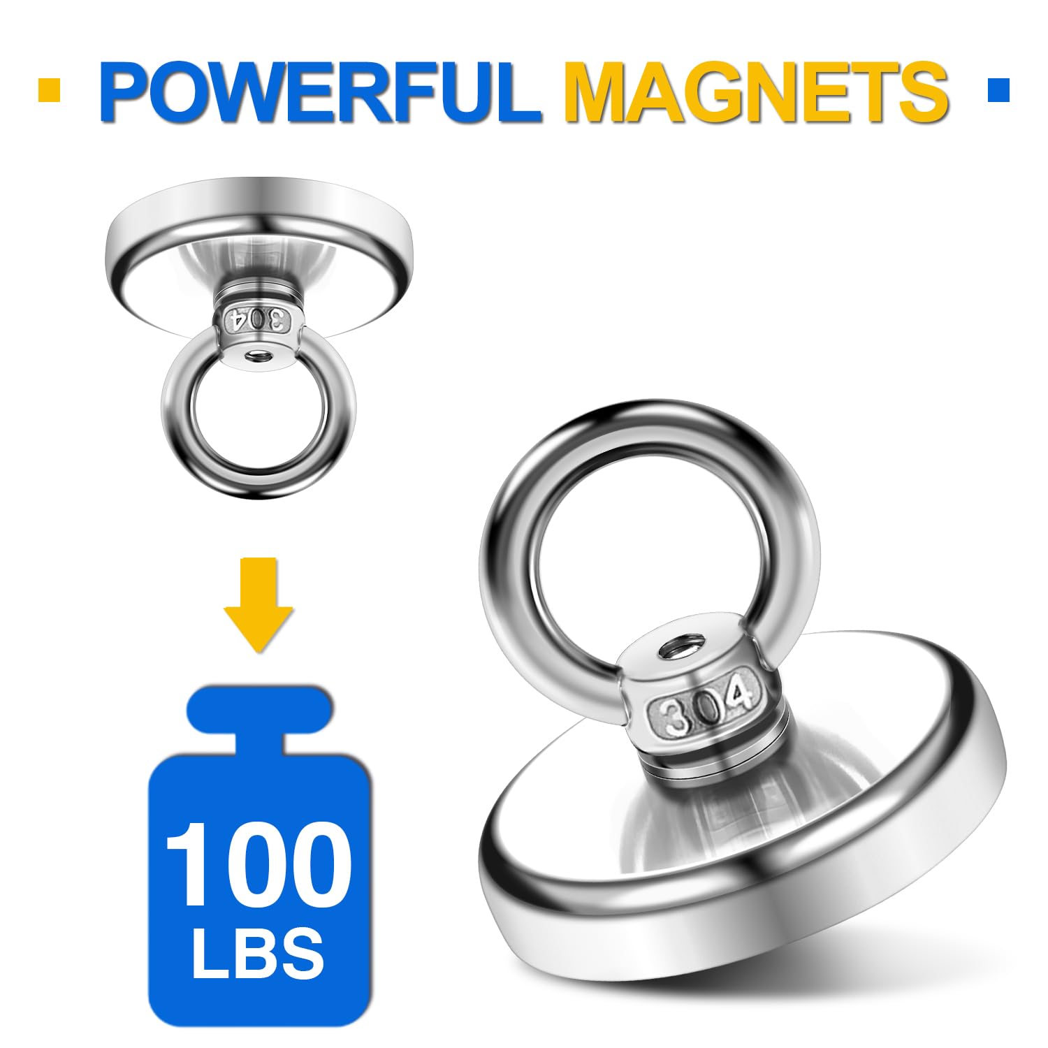 Strong Reliable Magnetic Hooks