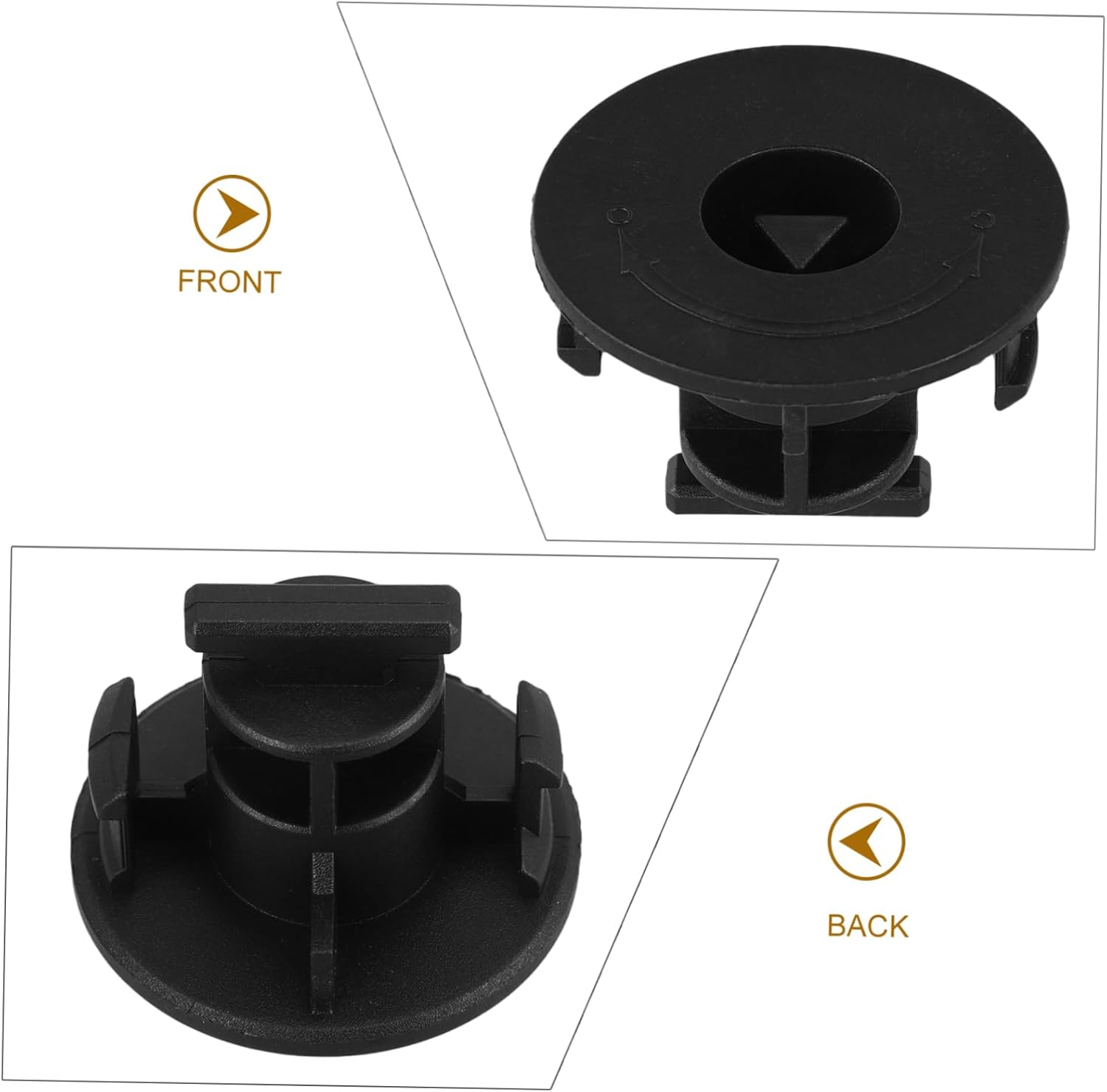 VOSAREA 2pc Dispenser Lock Replacement for Paper Towel Stand