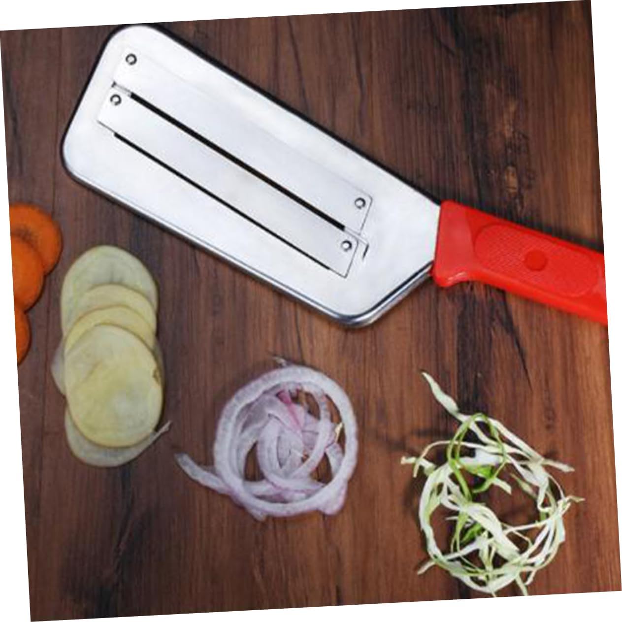 Stainless Steel Vegetable Slicer Mandoline Cutter for Veggies Easy to Clean US