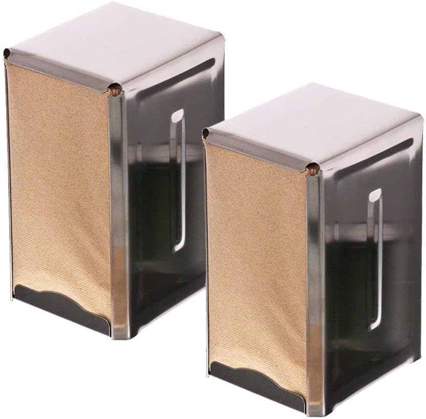 TrueCraW stainless steel napkin dispenser