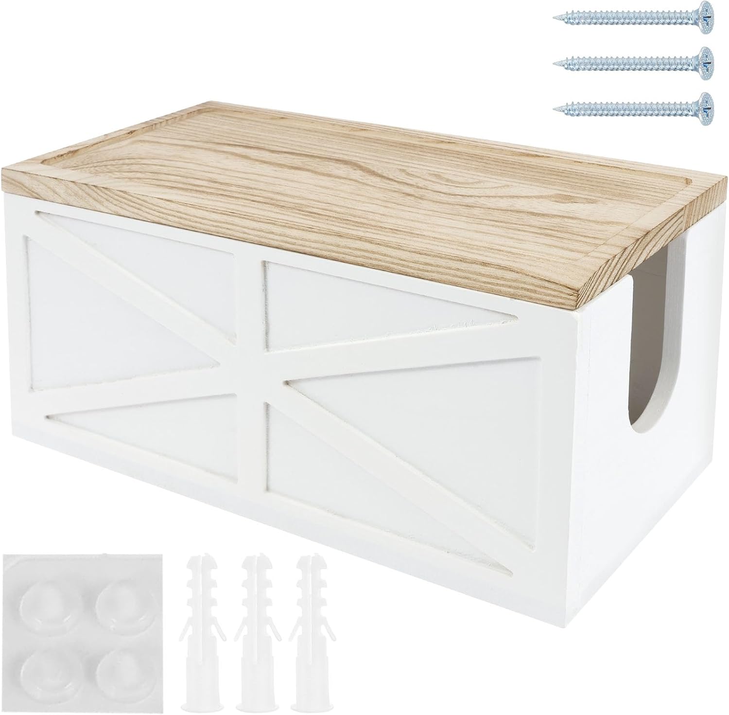 Sturdy Wall-Mounted Paper Towel Dispenser with Lid
