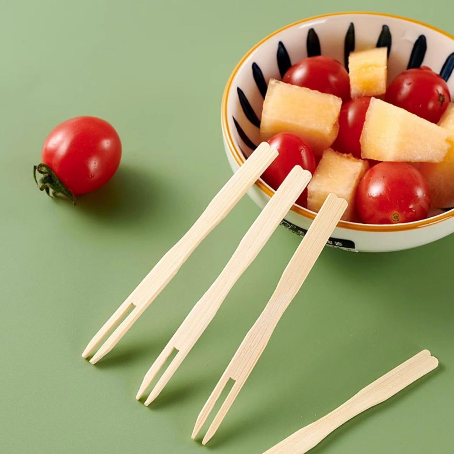 Sturdy Bamboo Appreciation Forks Eco-Friendly Durable for Parties
