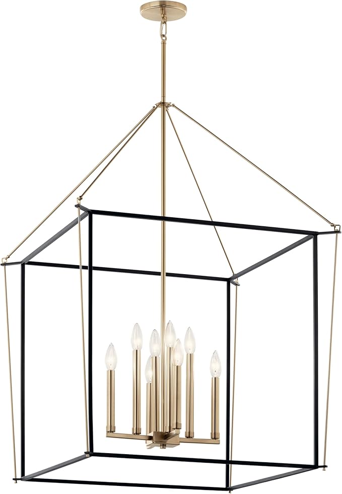 KICHLER Eisley 8-Light Foyer Pendant - Modern Design