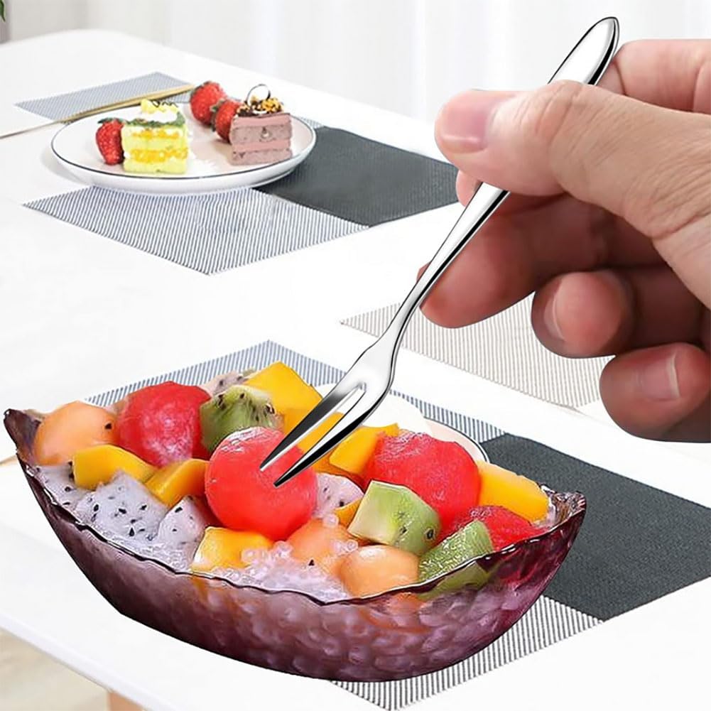 Stainless Steel Forks Set by nanaxagly