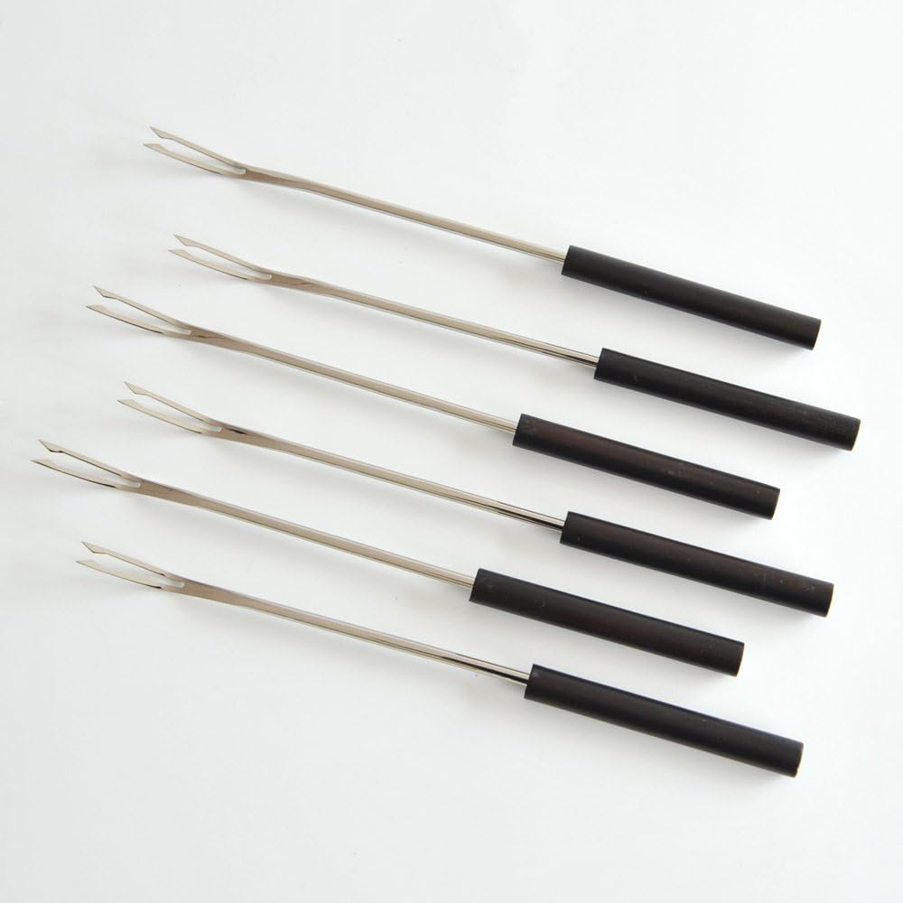 Alessi SG57 B Mami 6-Piece Bourguignonne Forks Set