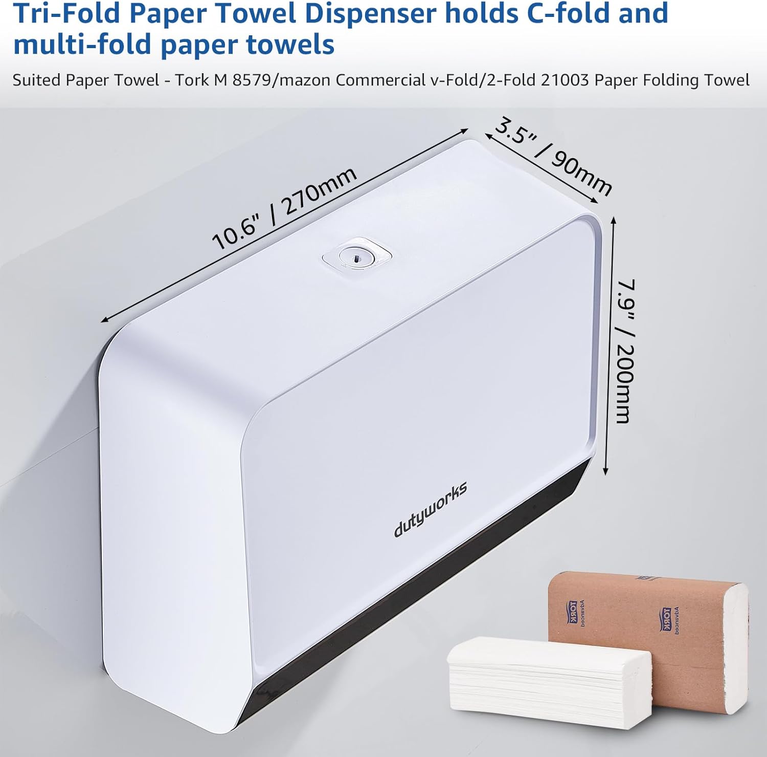 DuttyWorks Multifold Towels Dispenser Bracket