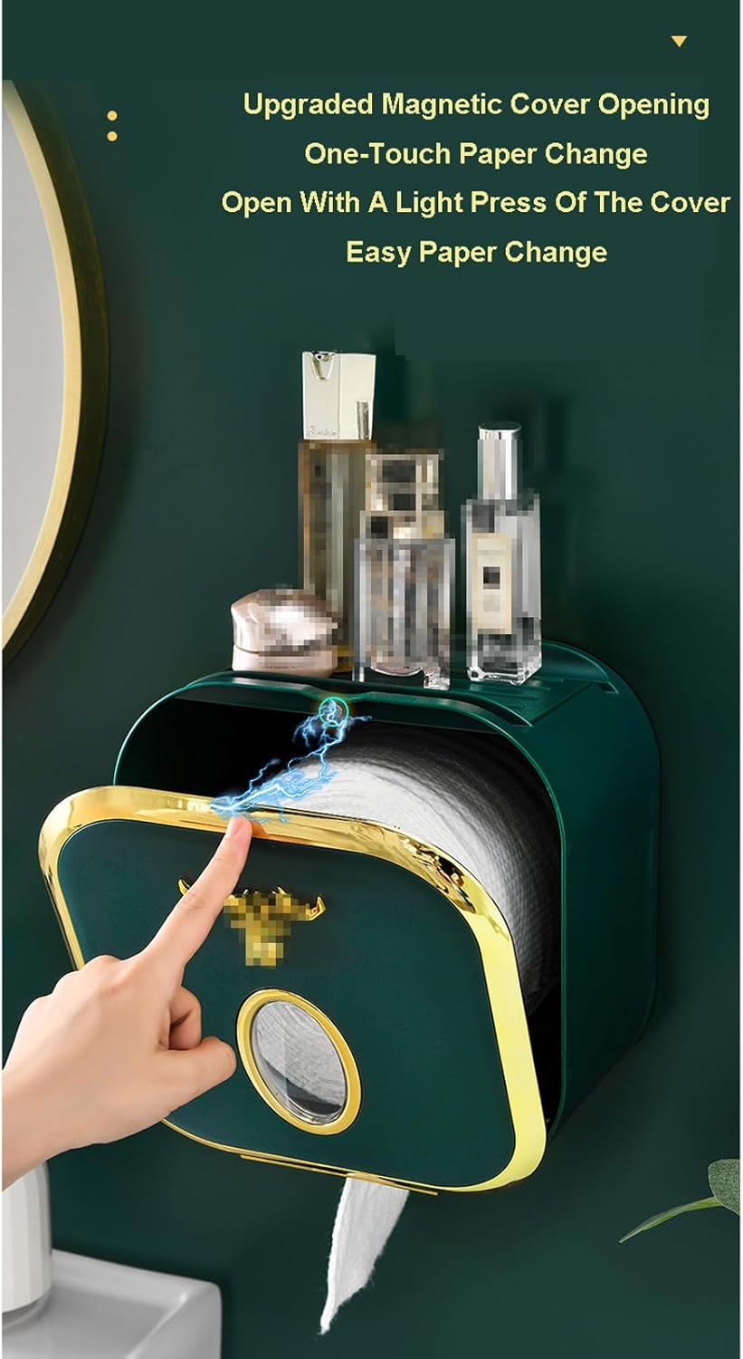 Wall-Mounted Toilet Paper Holder