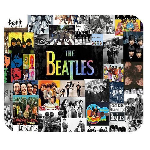 Photo personnalisée Tapis de souris The Beatles - Les Beatles, Paul McCartney, John Lennon, RIngo Starr, George Harrison Photo personnalisée Tapis de souris The Beatles