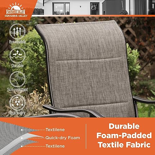 9-Piece-Patio-Dining-Sets-for-8-Outdoor-Table-and-Chairs-Set-Extendable-Rectangular-Dining-Table-2pcs-Swivel-Chairs-and-6pcs-Stable-Chairs-Outdoor-Dining-Sets-for-Outdoor-Deck-Garden 9 Piece Patio Dining Sets for 8 Outdoor Table and Chairs Set Extendable Rectangular Dining Table 2pcs Swivel Chairs and 6pcs Stable Chairs Outdoor Dining Sets for Outdoor Deck Garden
