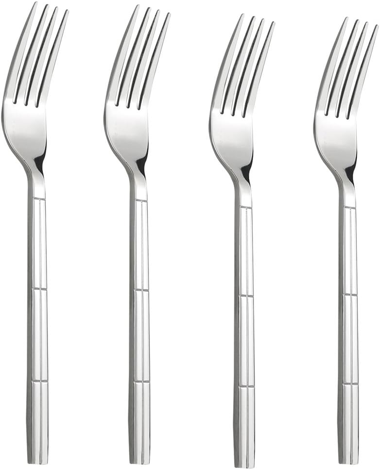 Lesbin 12-Piece Stainless Steel Dinner Forks 797-Inch