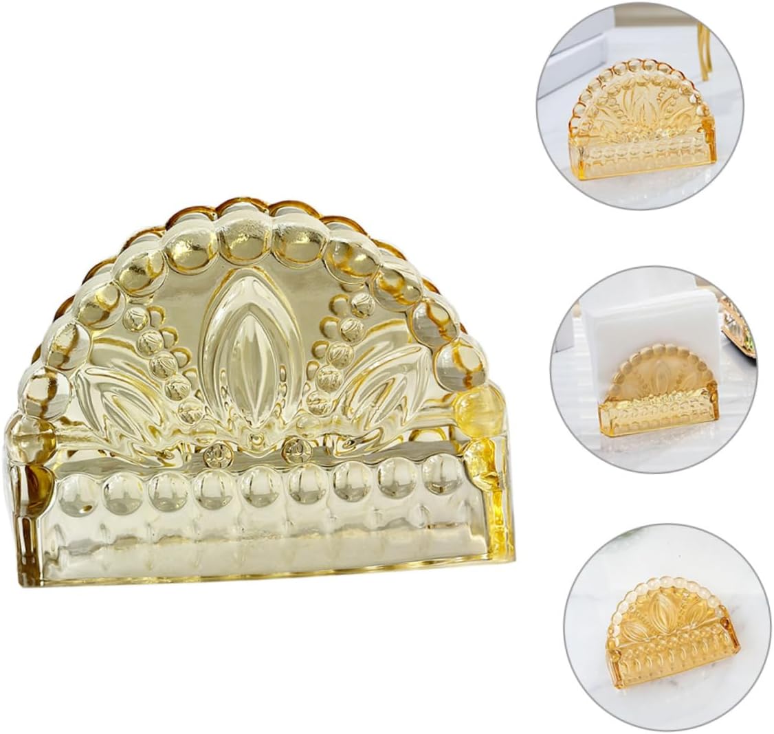 Durable Glass Napkin Holder for Dining
