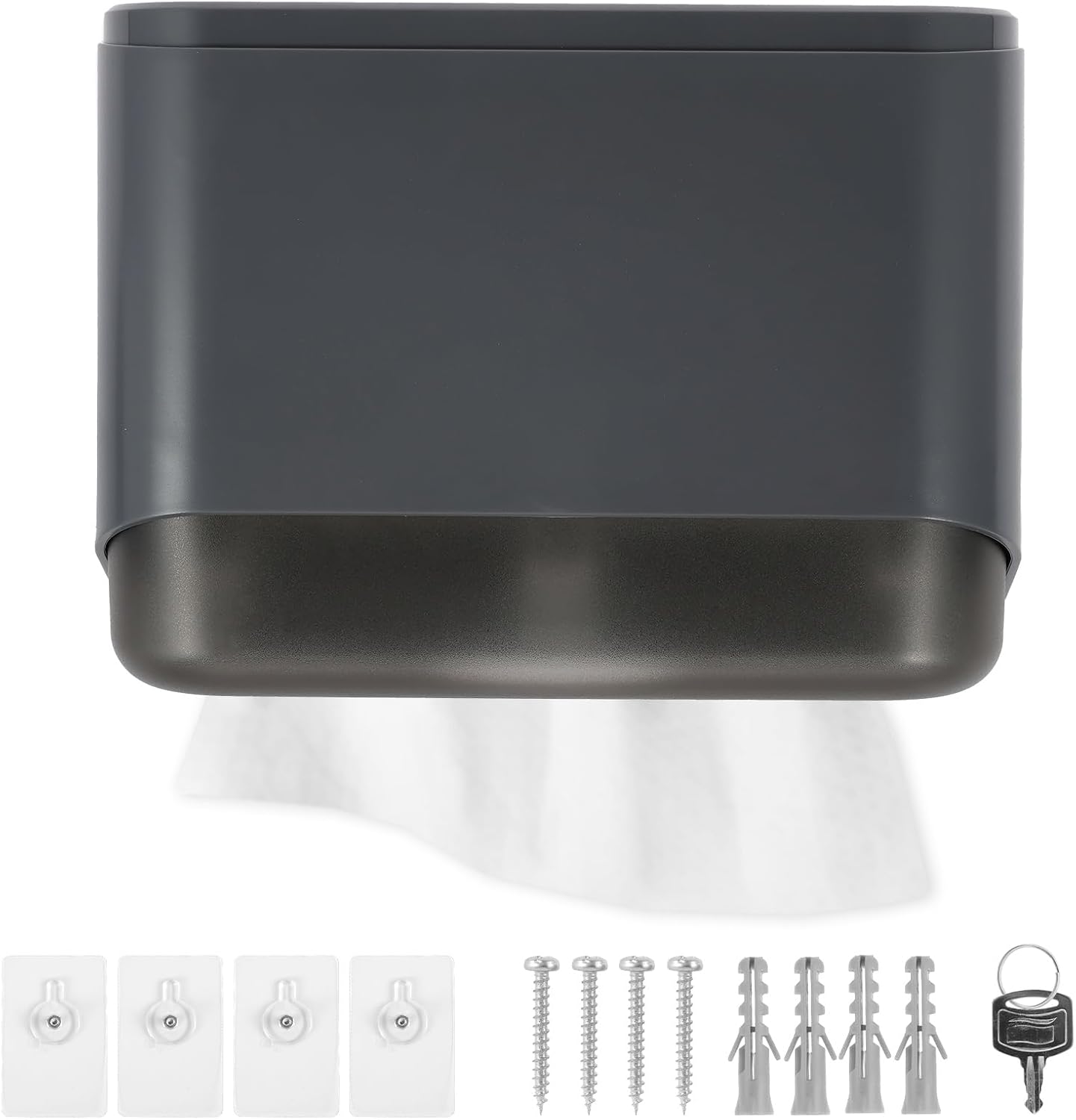 Commercial Paper Towel Dispenser Wall Mount Gray