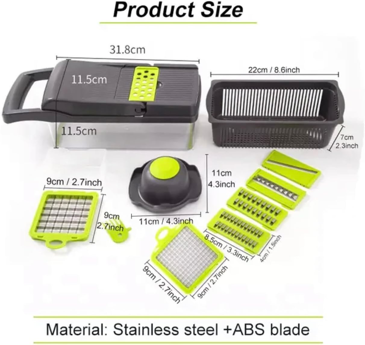 12-BLENDBLADE VEGgie CHOPPER