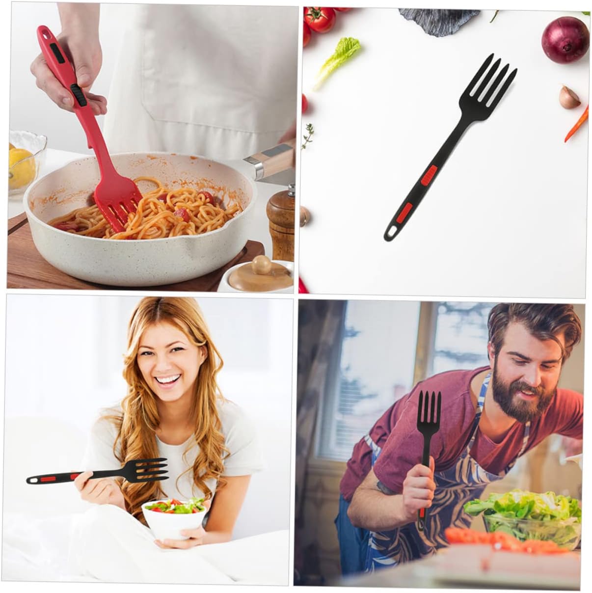 BEBEMOKO Silicone Fork Set - Ergonomic Wear-Resistant