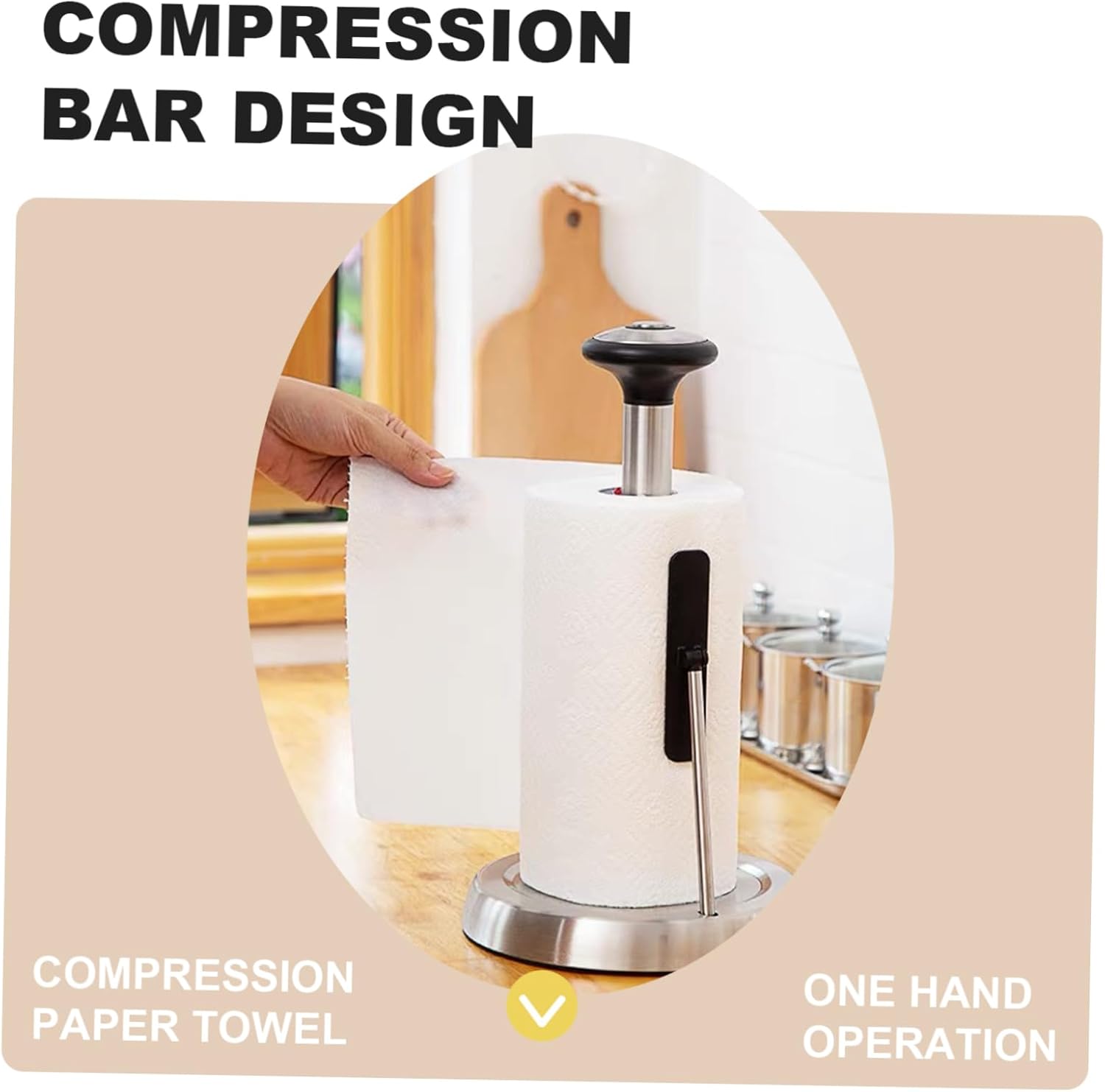 Sturdy Roll Paper Towel Holder Easy to Use