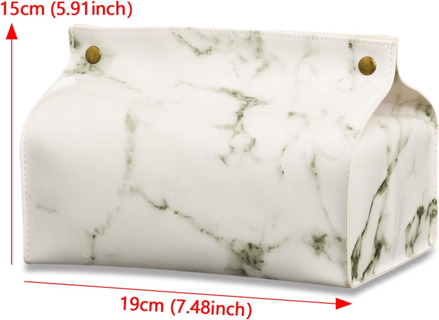 Chic White Tissue Box