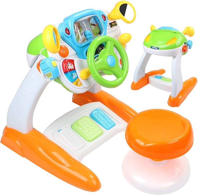 AMOSTING Pretend and Play Ride On Toys for Toddler Boys Girls Learning
