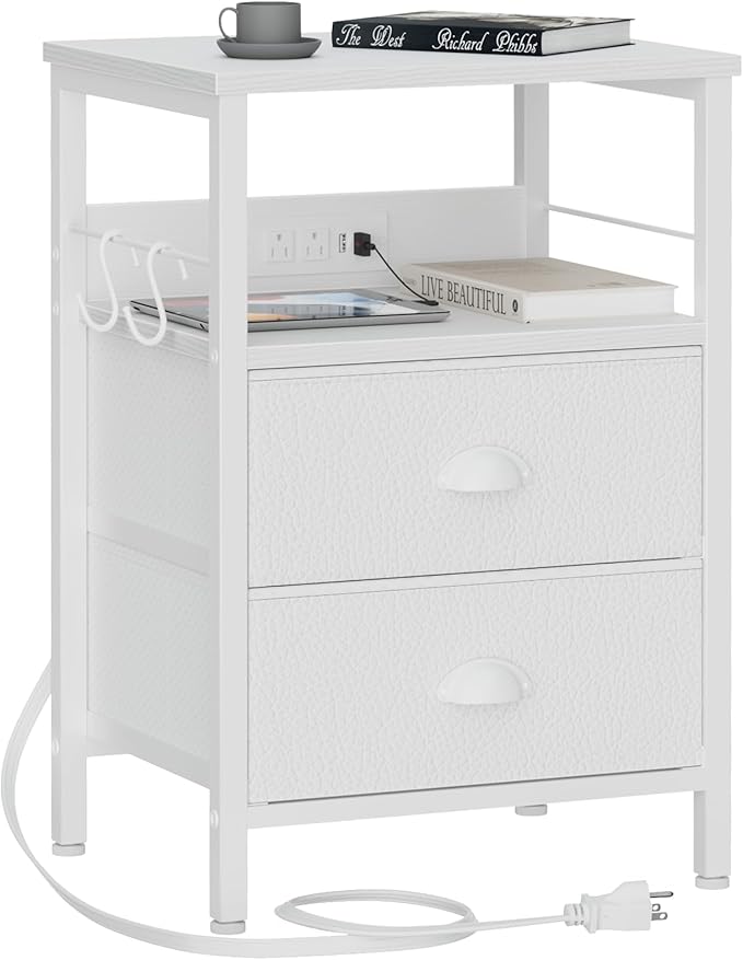 10 Best Small Bedside Tables With Drawers on Amazon