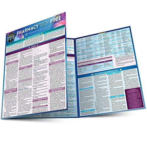 Pharmacy Technician PTCE: A QuickStudy Laminated Reference Guide (QuickStudy Medical)