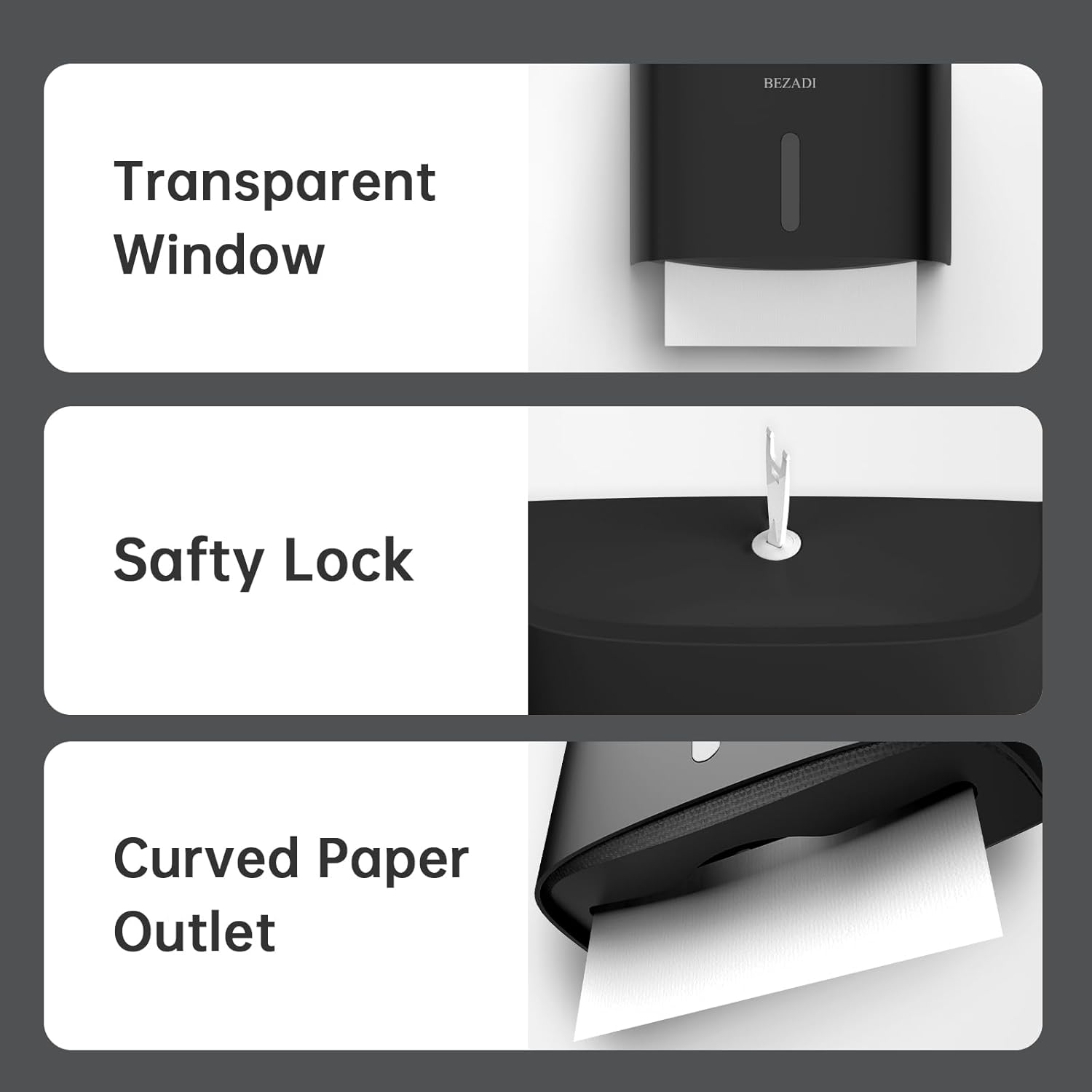 Large Capacity Tissue Dispenser