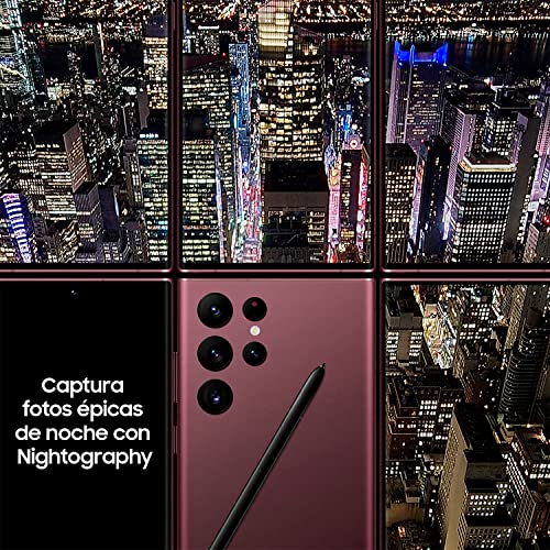 Samsung Galaxy S22 Ultra 5G (256 GB) Phantom Schwarz + Ladegerät – Handy, ohne SIM-Lock, Android-Smartphone (Spanische Version) – Bild 7