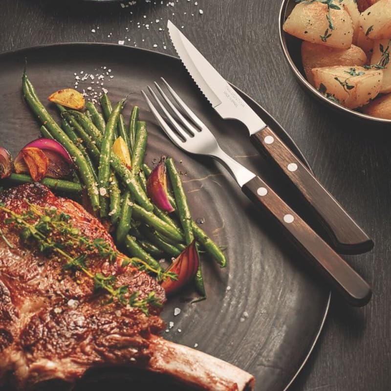 Tramontina Churrasco Premium Knife Fork Set 12 Piece