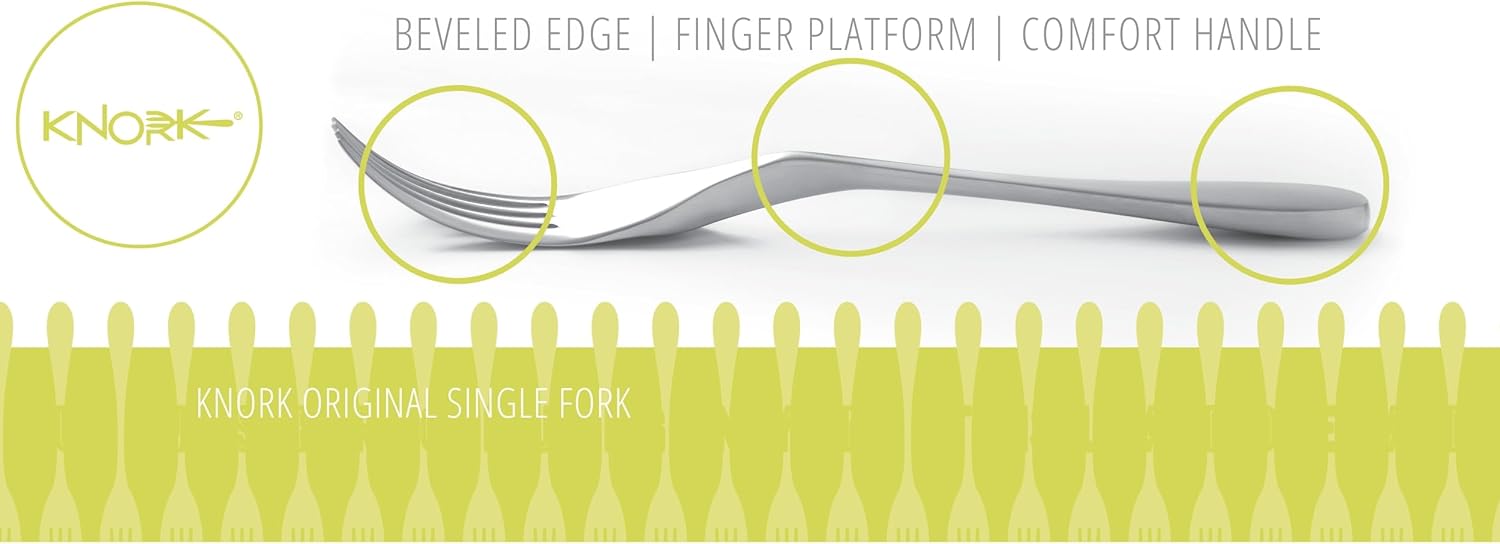 KNORK Original Dinner Fork Silver Matte 7625