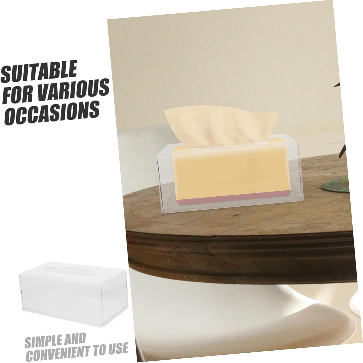 Elegant Tissue Box Holder Napkin Disposers
