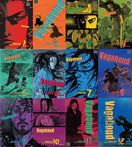 Vagabond (VIZBIG Edition) Complete Collection Manga Set (Vol 1-12) by by Takehiko Inoue