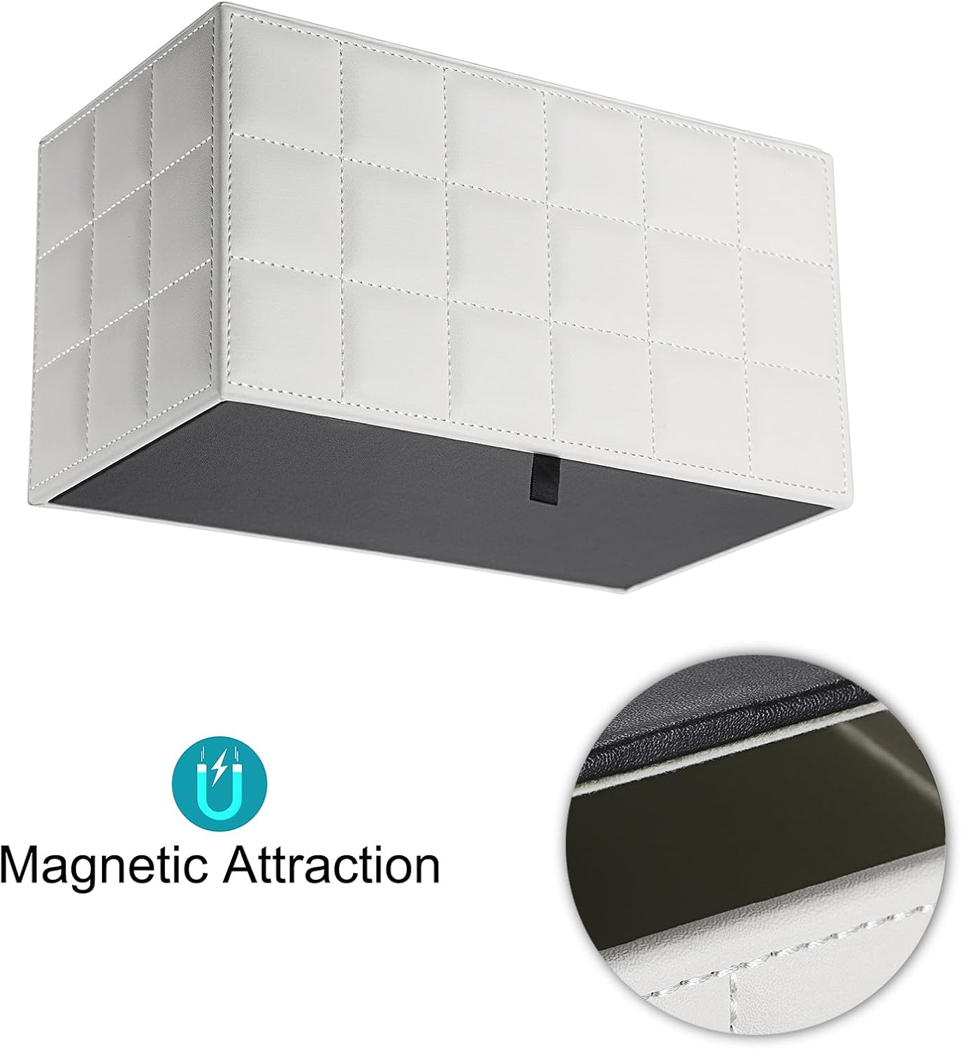 Sturdy Magnetic Tissue Box Cover