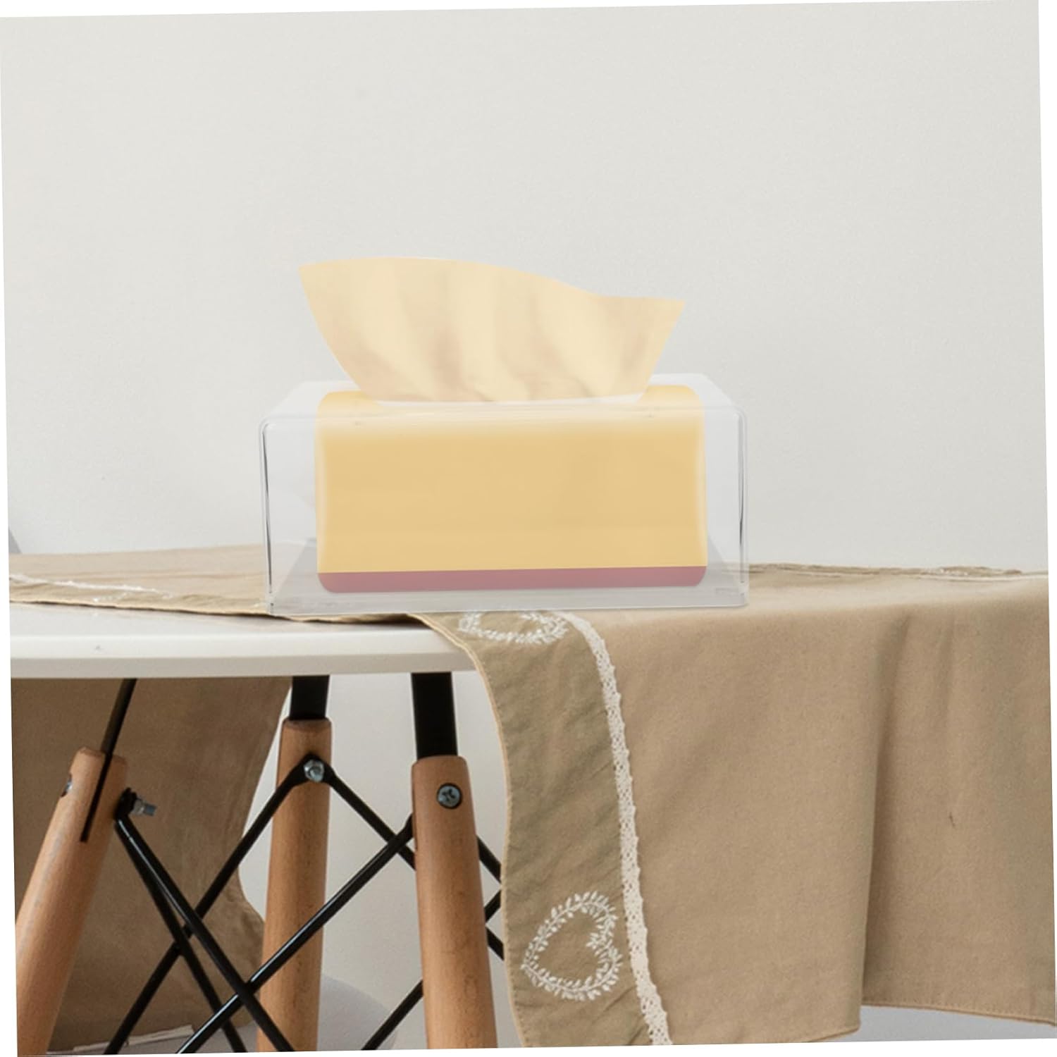 Stylish Acrylic Tissue Dispenser