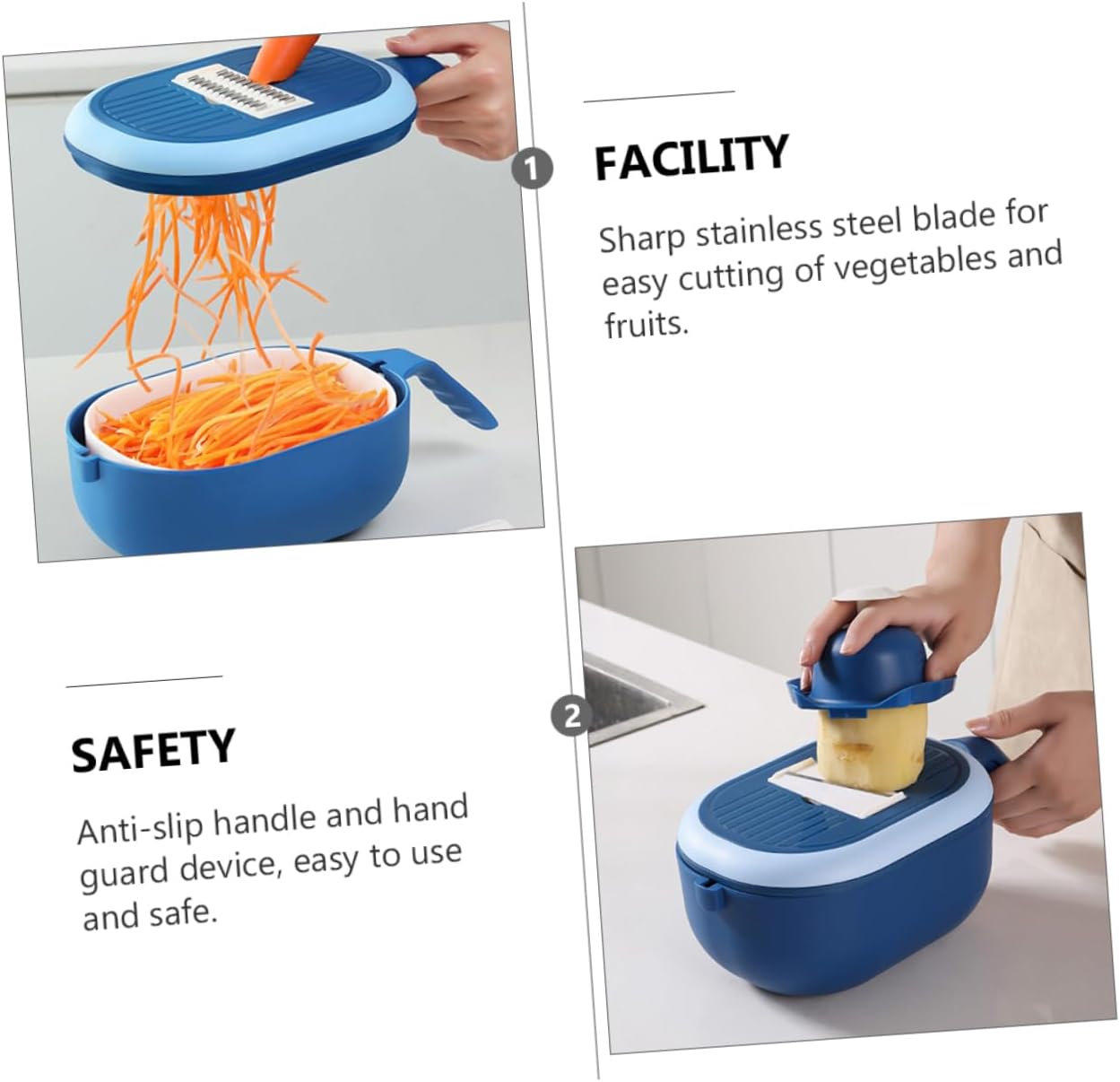 Charming Vegetable Chopper Set - Easy to Use and Durable for Cooking