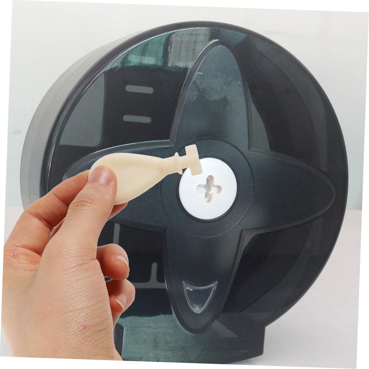 4pcs Paper Towel Dispenser Lock Replacement Key Ring for Tissue Box