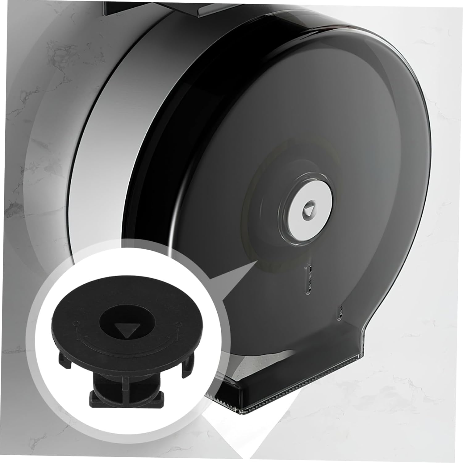 Secure Dispenser Lock for Toilet Paper Towels